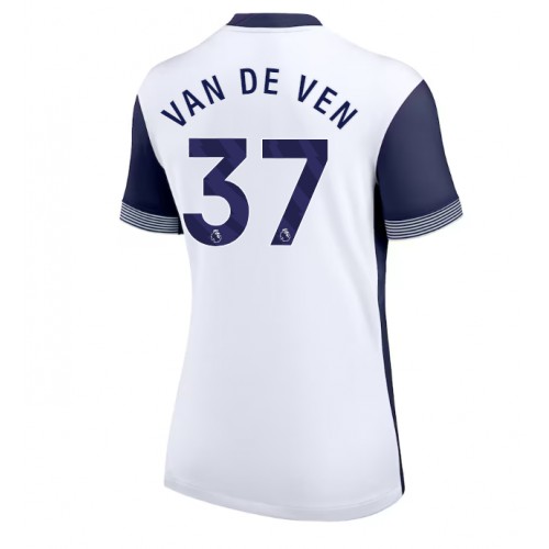 Tottenham Hotspur Micky van de Ven #37 Domaci Dres za Ženska 2024-25 Kratak Rukav